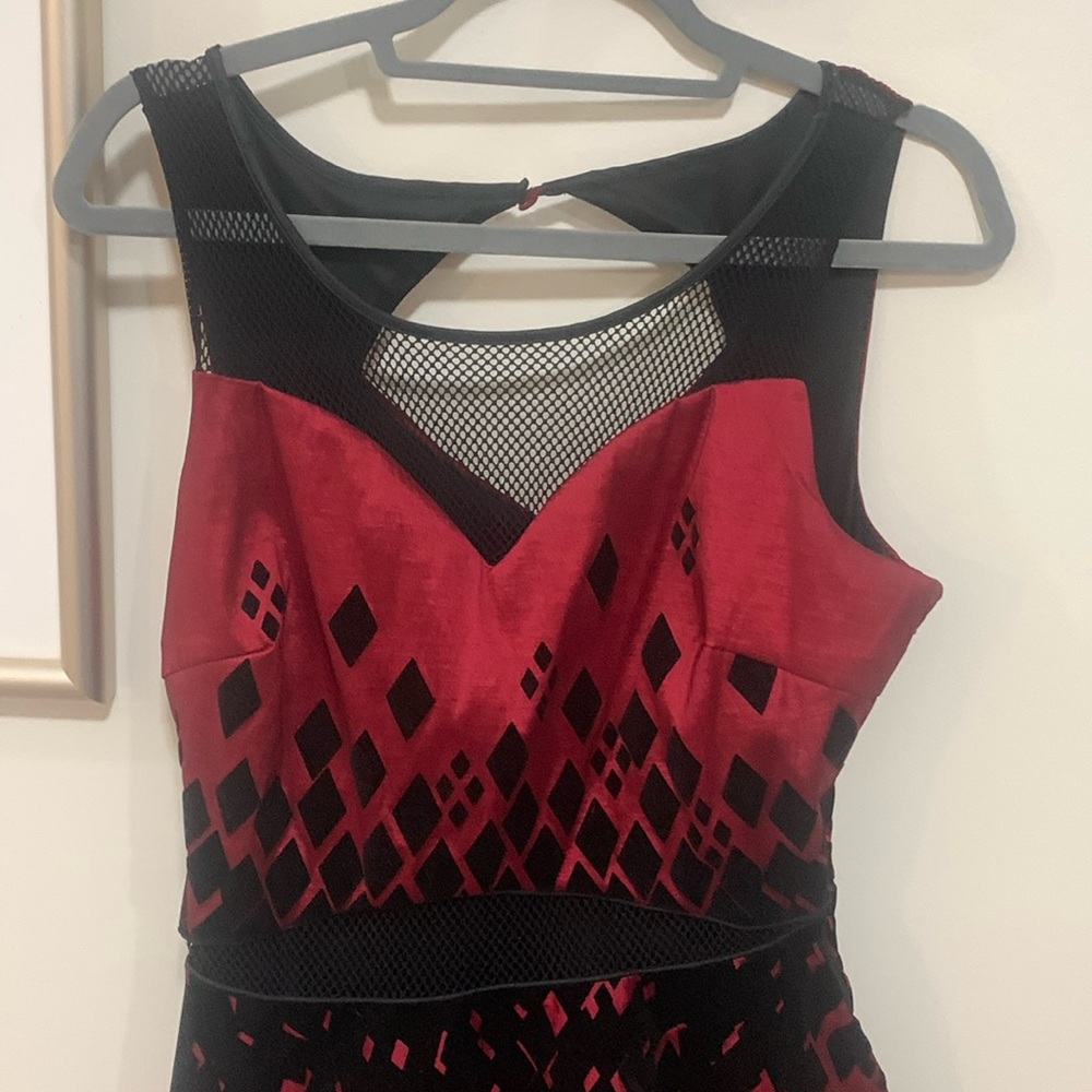 HOTTOPIC X DC Harley Quinn mesh dress